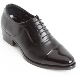 real Leather Stitch Lace Up Dress Shoes