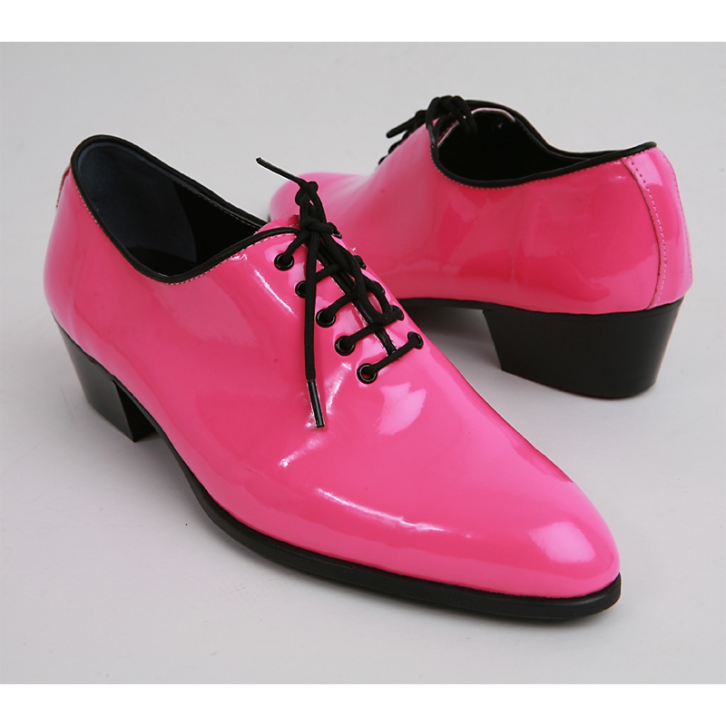 pink formal shoes