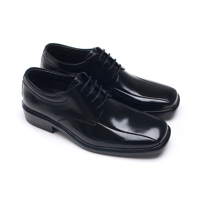 mens black dress shoes square toe