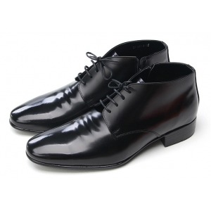 increase height leather ankle dress shoes