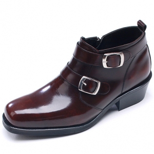 double buckle boots mens