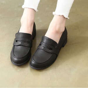 Womens classic penny loafers