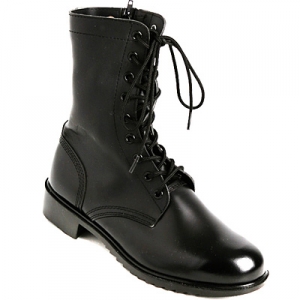 real Leather combat ankle boots