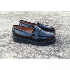 thick sole loafers mens