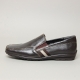 dark brown driver loafer shoes