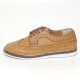 brown longwing brogue shoes
