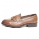 oiled brown loafer