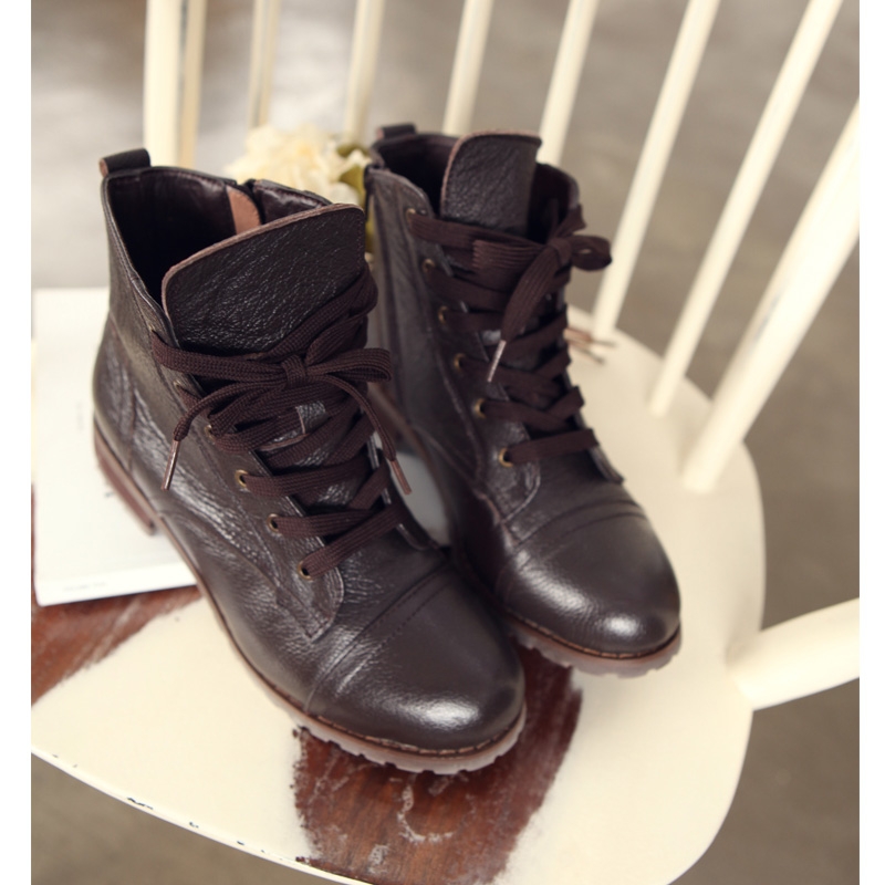 Leather Low Heel (1\