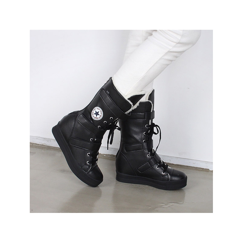 womens velcro boots