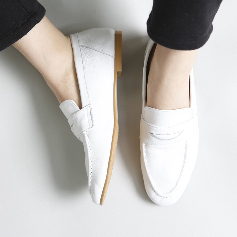 white loafers womens