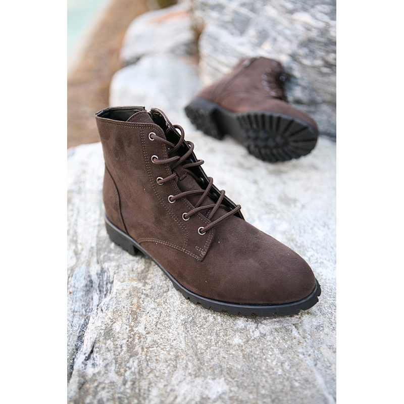 Mens New Vintage side zip Lace Up combat Boots fashion is not just style