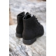 mens boots with laces and zip