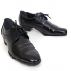 Mens lace up stitch straight tip celebrity wrinkle dress shoes