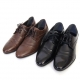 Mens lace up stitch straight tip celebrity wrinkle dress shoes