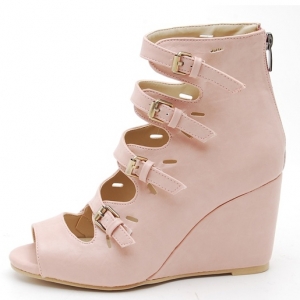 https://what-is-fashion.com/1362-9055-thickbox/womens-pink-peep-toe-multi-buckle-strap-back-zip-synthetic-leather-covered-high-wedges-heels-booties.jpg