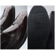 Mens real lealther round toe wing tip punching stitch lace up dress shoes oxford