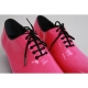 Mens Pink Lace Up high heel Dress dance party shoes made in KOREA US 5.5 - 10.5