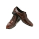 Mens real cow leather Lace Up stitch Oxfords 1.38" heel Dress shoes brown made in KOREA US 6.5 - 10.5