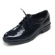 Mens wrinkle balck cow Leather punching oxfords Lace up dress Shoes made in KOREA