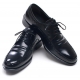 Mens chic stitch U Line cow leather Lace Up urethane sole Oxfords Dress shoes black made in KOREA US 5.5 - 10.5