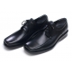 Mens square toe stud cow leather Lace Up urethane sole Oxfords Dress shoes black US 5.5 - 13