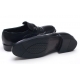 Mens U line stitch cow leather wrinkles urethane sole loafers Dress shoes black US 5.5 - 10.5