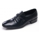 Mens punching black cow leather wrinkles urethane sole lace up Dress shoes US 5.5 - 10.5