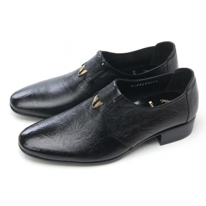Men's pointed toe wrinkles loafers