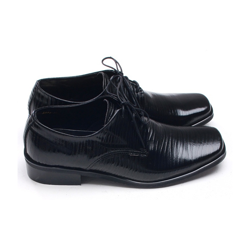 Mens pointed square toe wrinkles Dress shoes