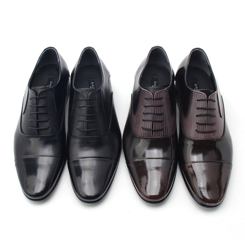 Mens two tone straight tip saddle shoes