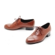 Mens real cow leather Lace Up Oxfords Dress shoes brown made in KOREA US 5.5 - 10.5
