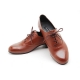 Mens real cow leather Lace Up Oxfords Dress shoes brown made in KOREA US 5.5 - 10.5