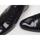 Mens black stitch wrinkle Lace up dress shoes US 7-10