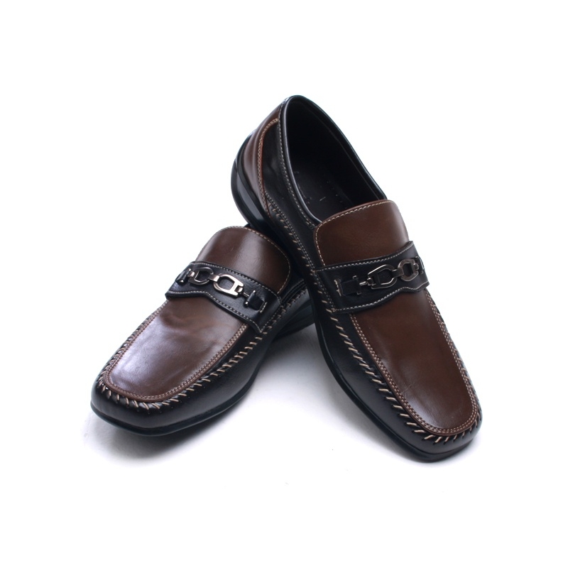 Men's square toe loafers