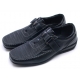 Mens U line stitch detail comfort velcro strap wedge heel casual shoes made in Korea US 7 - 10.5