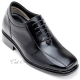 Men 3.2" UP black real Leather increase height stitch Lace Up dress Shoes made in KOREA US 5.5 - 10