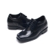 Men's 3.2" UP black real Leather increase height stitch Lace Up dress Shoes made in KOREA US 5.5 - 10