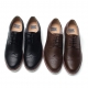 Mens chic wing tip punching contrast stitch lace up low heels oxfords dress shoes 