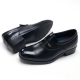Mens 2.4" UP black real Leather increase height slip-on straight tip Shoes made in KOREA US 6.5 - 10