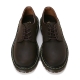 Mens synthetic leather stitch Lace up stitch combat sole shoes brown made in KOREA US 5 - 10.5