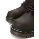 Mens synthetic leather stitch Lace up stitch combat sole shoes brown made in KOREA US 5 - 10.5