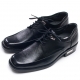 Mens square toe black cow leather lace up thick sole high heels stud dress shoes made in KOREA US 5.5 - 10.5