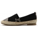 Womens lovely two tone espadrille flat shoes