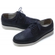 Mens navy wing tip punching two tone synthetic leather eyelet lace up casual shoes fashion sneakers