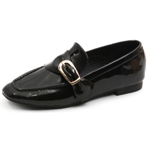 https://what-is-fashion.com/3431-26410-thickbox/womens-glossy-black-flat-square-toe-stitch-wrinkle-front-big-belt-strap-loafers.jpg