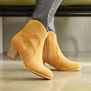 https://what-is-fashion.com/3532-27216-thickbox/womens-brown-synthetic-suede-round-toe-comfort-fit-side-zip-chunky-med-heels-ankle-boots.jpg