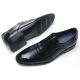 mens black synthetic leather round toe double wrinkle lace up dress shoes﻿﻿ made in Korea US7-10.5