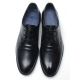 mens black synthetic leather round toe double wrinkle lace up dress shoes﻿﻿ made in Korea US7-10.5