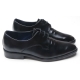 mens black synthetic leather round toe double wrinkle lace up dress shoes﻿﻿ made in Korea US7-10.5