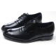 mens black synthetic leather round toe double wrinkle lace up dress shoes﻿﻿ made in Korea US7-10.5